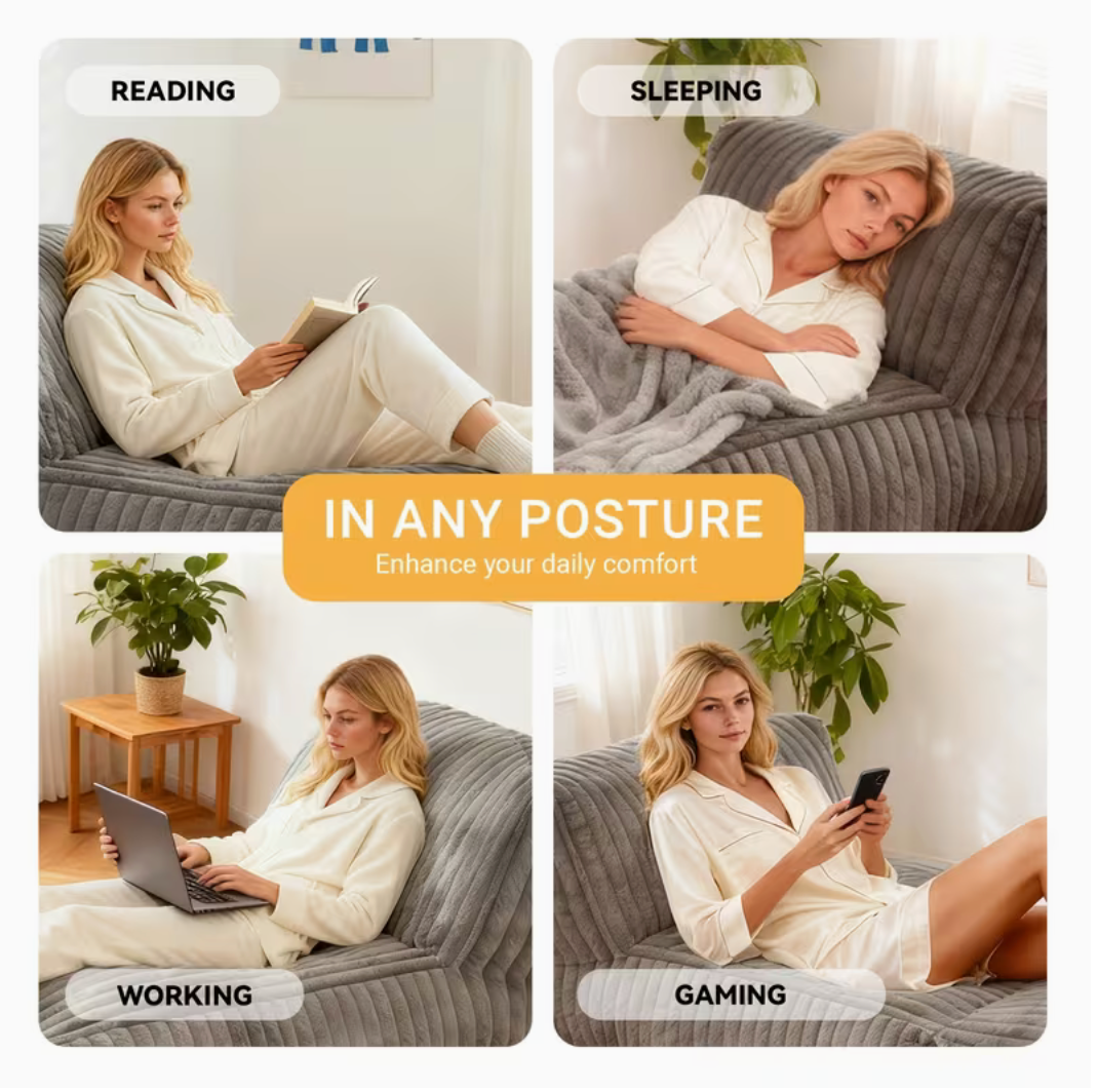 LazyFold™ Bean Bag Sofa