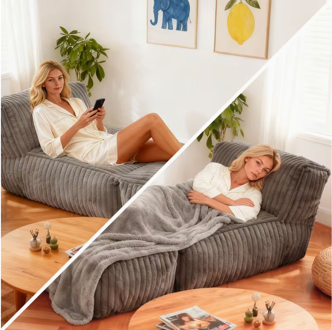 LazyFold™ Bean Bag Sofa